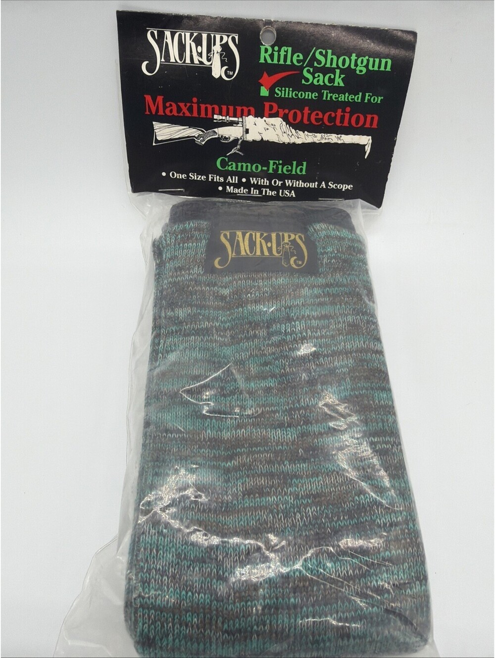 Sack-Ups Camo Rifle/Shotgun Sack Cover